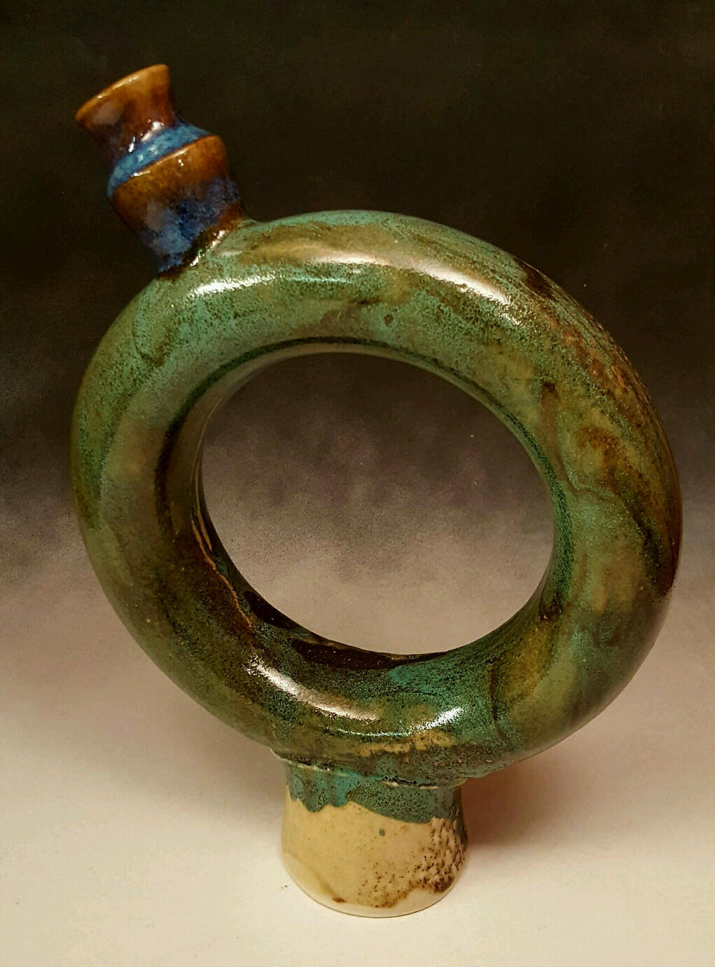 Asymmetrical Ring Jug